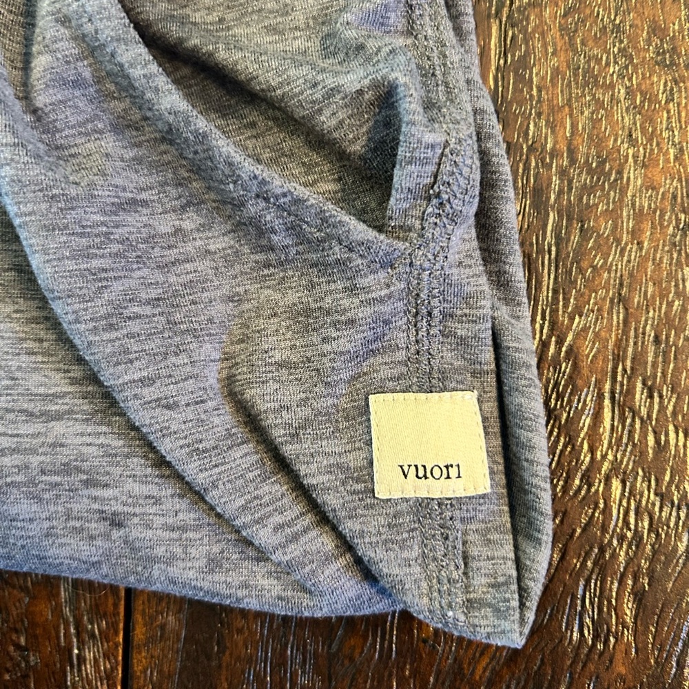 Vuori All Day V-Neck Jumpsuit - Charcoal Heather - Picture 8 of 13